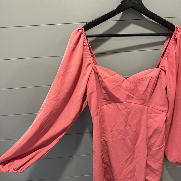 Pink Abercrombie and Fitch Sweetheart Neckline Dress - Picture 2 of 4